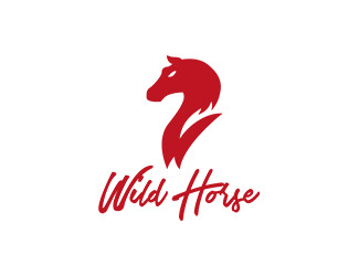 Projekt graficzny logo dla firmy online Wild Horse