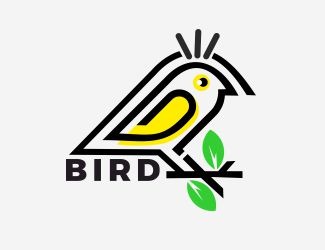 Projektowanie logo dla firm online Bird