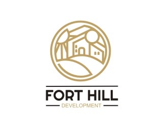 Projekt graficzny logo dla firmy online Fort hill