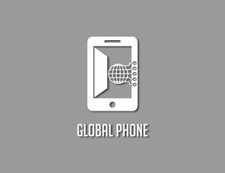 Projekt logo dla firmy Global Phone | Projektowanie logo