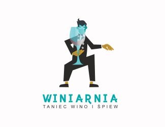 Winiarnia - projektowanie logo - konkurs graficzny