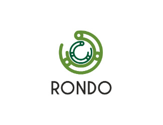 Projekt graficzny logo dla firmy online Rondo