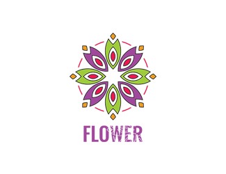 Projektowanie logo dla firmy, konkurs graficzny flower