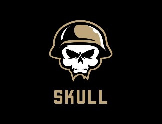 Projekt logo dla firmy SKULL | Projektowanie logo