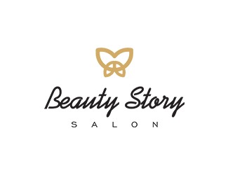 Projekt graficzny logo dla firmy online Beauty Story