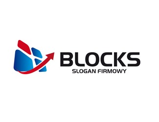 Projekt graficzny logo dla firmy online Blocks