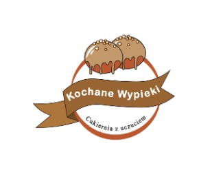 Logo Pączki, gastronomia - projektowanie logo - konkurs graficzny