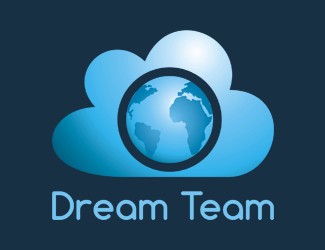 Projekt graficzny logo dla firmy online DREAM TEAM