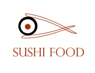 Projekt graficzny logo dla firmy online Sushi Food