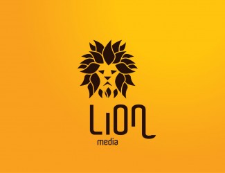 Projektowanie logo dla firmy, konkurs graficzny LION media