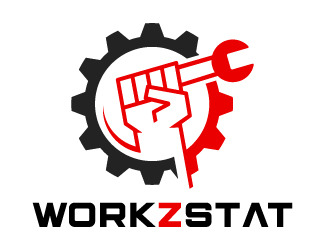 Projekt logo dla firmy Workzstat | Projektowanie logo