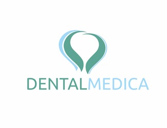 Projekt graficzny logo dla firmy online dentalmedica