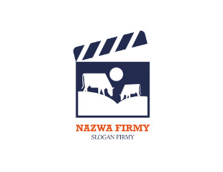 Projekt graficzny logo dla firmy online FILM
