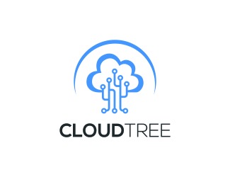 Projekt graficzny logo dla firmy online CloudTree