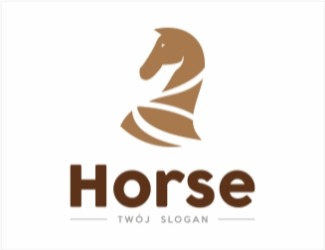 Projekt logo dla firmy Koń | Projektowanie logo