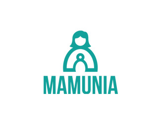 Projekt logo dla firmy Mamunia | Projektowanie logo