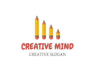 Projekt logo dla firmy Kreatywny Umysł | Projektowanie logo