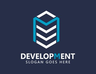 Projekt graficzny logo dla firmy online Development