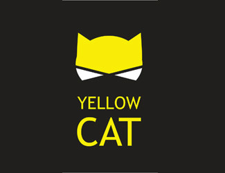 Projekt logo dla firmy Yellow Cat | Projektowanie logo