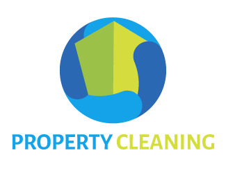 Projekt logo dla firmy Property Cleaning | Projektowanie logo