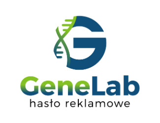 Projekt logo dla firmy GeneLab | Projektowanie logo