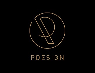 Projekt graficzny logo dla firmy online Pdesign