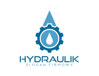 Projekt graficzny logo dla firmy online Hydraulik 