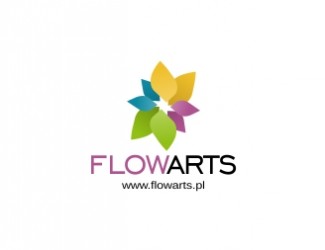Projekt graficzny logo dla firmy online Flowarts