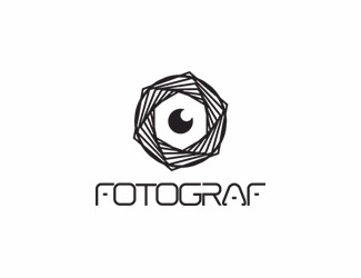 Projekt logo dla firmy fotograf | Projektowanie logo