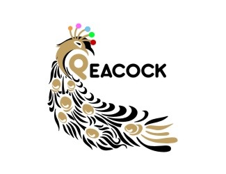 Projektowanie logo dla firm online Peacock
