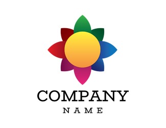 Projekt logo dla firmy Flower | Projektowanie logo