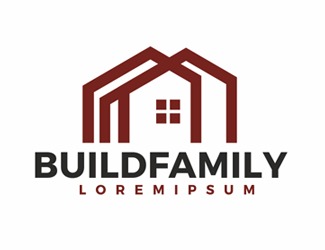 Projekt logo dla firmy BuildFamily | Projektowanie logo