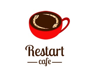 Projekt logo dla firmy Kawa Restart | Projektowanie logo