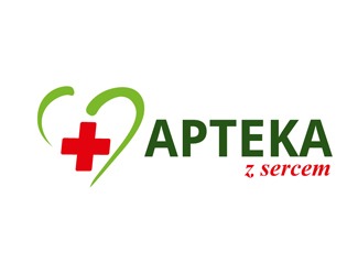 Projekt graficzny logo dla firmy online AptekaZsercem