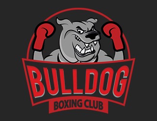 Projekt logo dla firmy Bulldog Boxing Club | Projektowanie logo