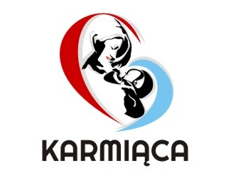 Projekt logo dla firmy Karmiąca | Projektowanie logo