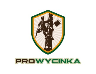 Projekt logo dla firmy ProWycinka | Projektowanie logo