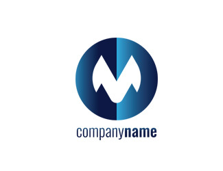 Projekt graficzny logo dla firmy online logo M
