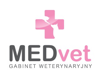 Projekt graficzny logo dla firmy online med vet
