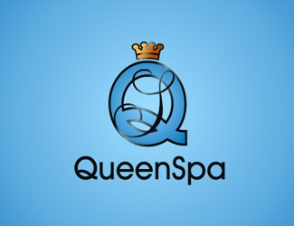 Projekt graficzny logo dla firmy online Queen Spa