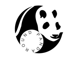 Projekt logo dla firmy Round Panda | Projektowanie logo