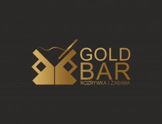 Projektowanie logo dla firmy, konkurs graficzny gold bar