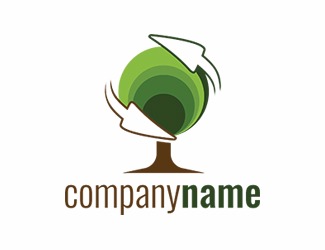 Projekt graficzny logo dla firmy online ekologia