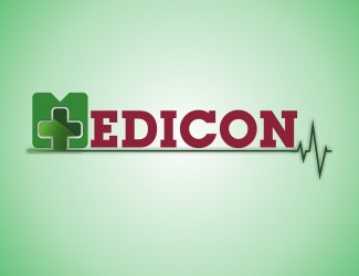 Projekt graficzny logo dla firmy online Medicon