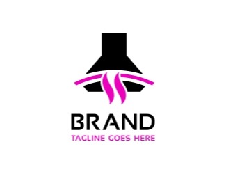 Projekt graficzny logo dla firmy online Okap kuchenny