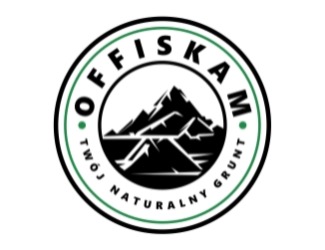 Projekt logo dla firmy OFFISKAM | Projektowanie logo