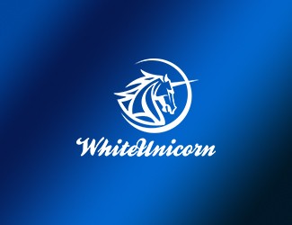 Whiteunicorn - projektowanie logo - konkurs graficzny
