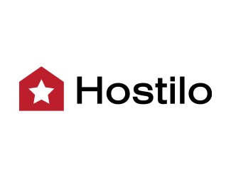 Projekt graficzny logo dla firmy online Hostilo