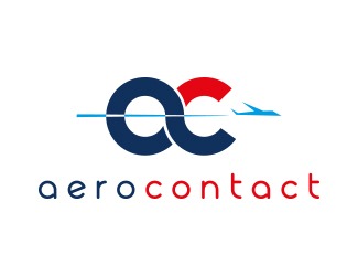 Projekt logo dla firmy aerocontact | Projektowanie logo