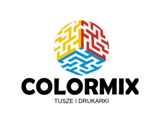 Projekt graficzny logo dla firmy online Colormix